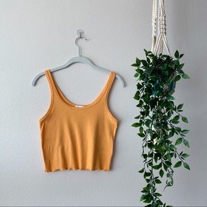 NWOT yellow tank top✨
